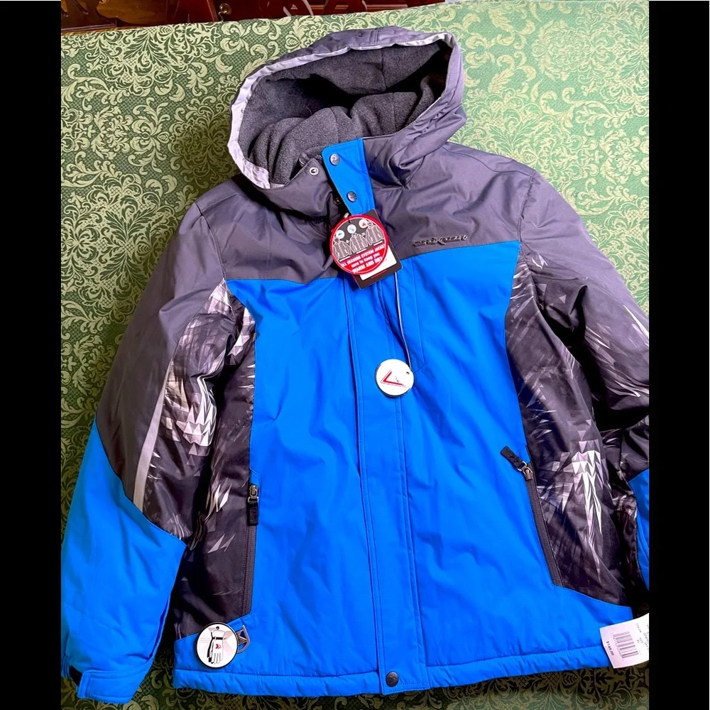 NWT 18 20 zeroxposur $145 3in1 jacket coat puffer wind water winter fall boys - Picture 1 of 13